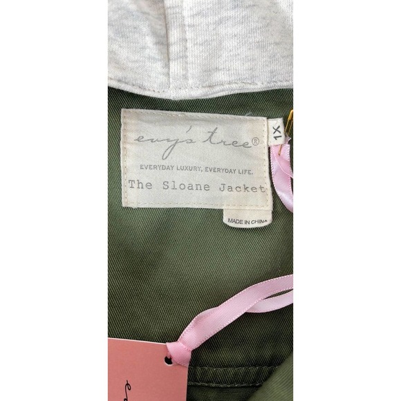 Evy's Tree The Sloane Jacket w Hood 1X - Picture 3 of 3